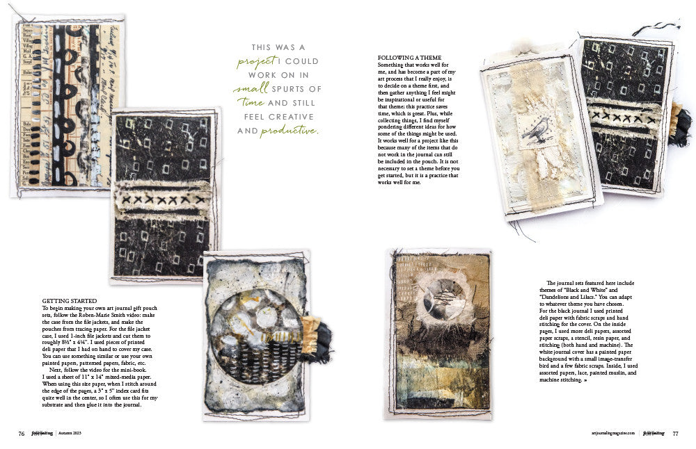 Art Journaling Autumn 2023