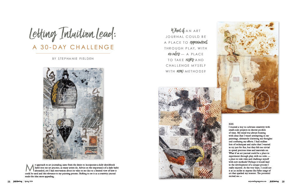Art Journaling Spring 2024