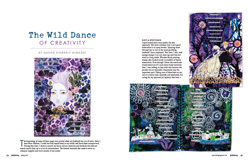 Art Journaling Spring 2024