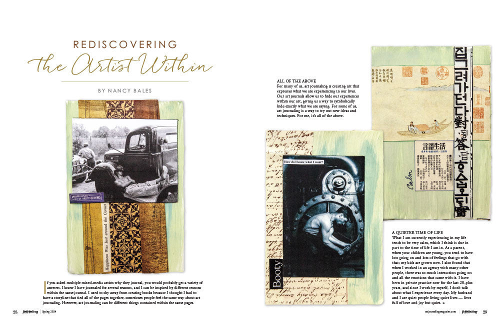 Art Journaling Spring 2024