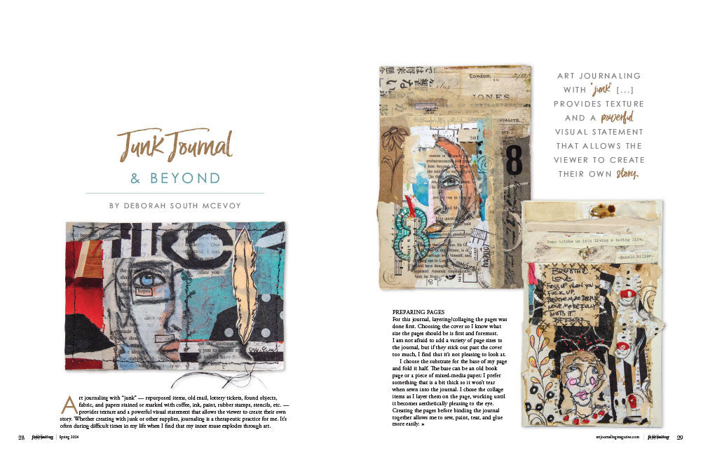 Art Journaling Spring 2024