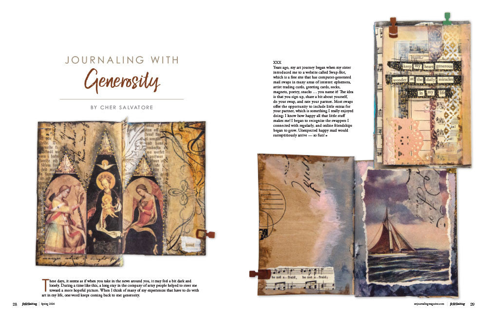 Art Journaling Spring 2024