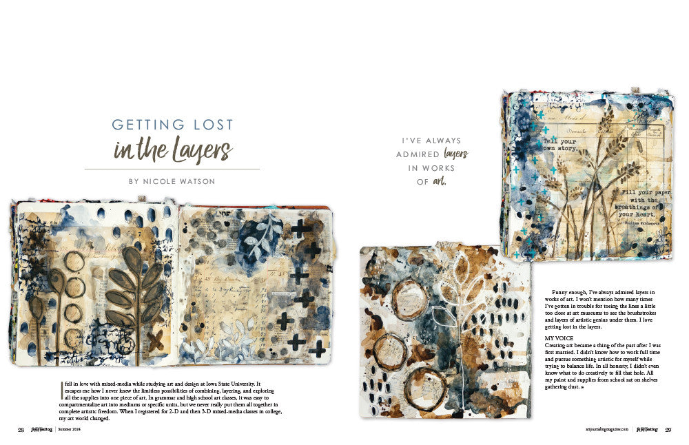Art Journaling Summer 2024