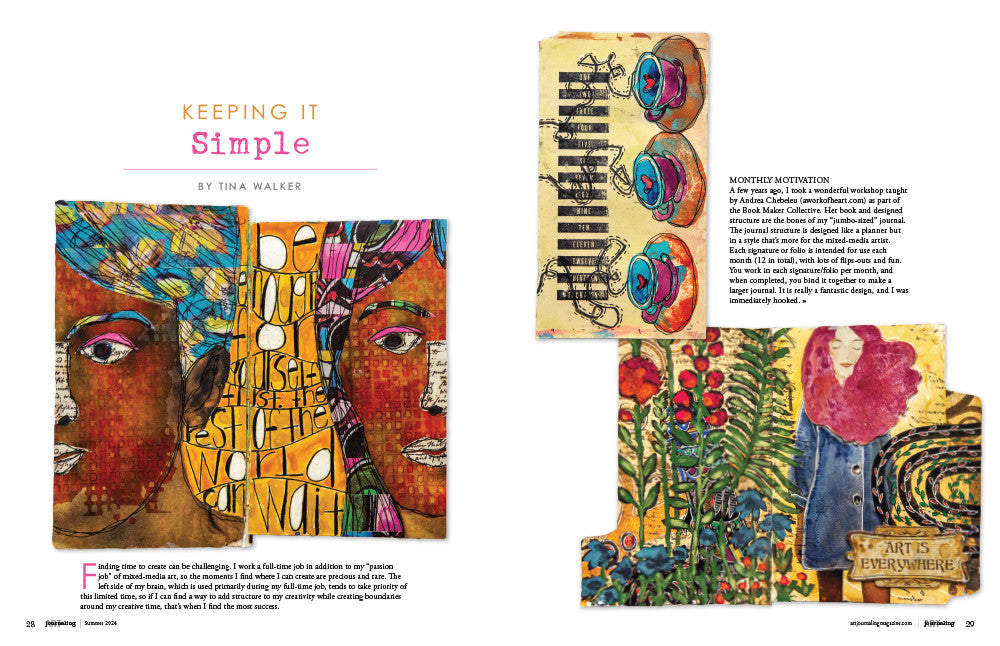 Art Journaling Summer 2024