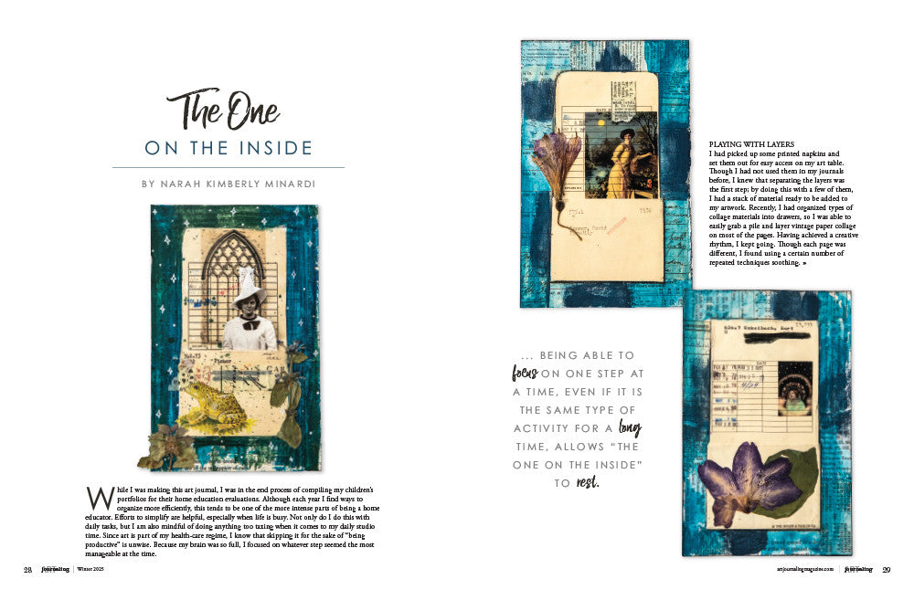 Art Journaling Winter 2025