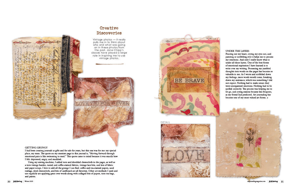 Art Journaling Winter 2025