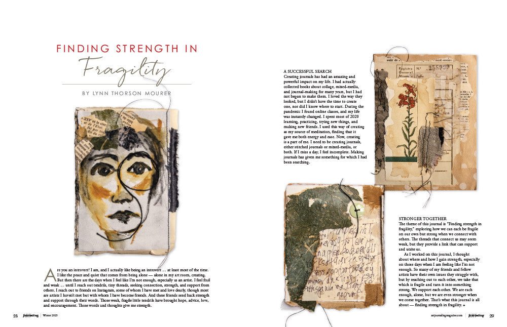 Art Journaling Winter 2025