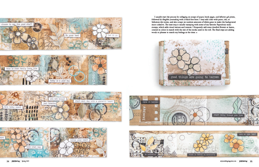 Art Journaling Spring 2025