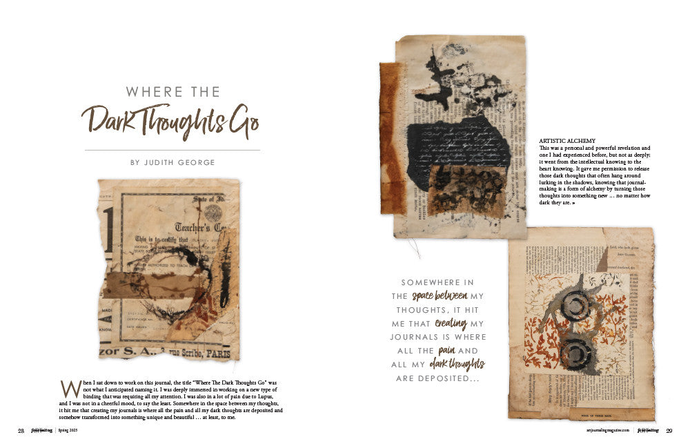 Art Journaling Spring 2025