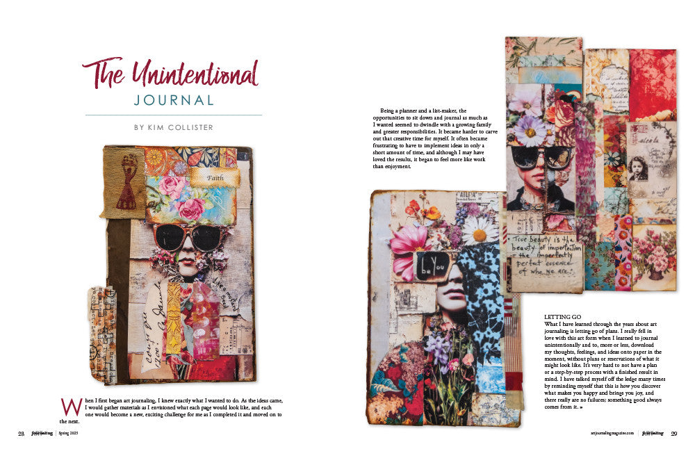 Art Journaling Spring 2025