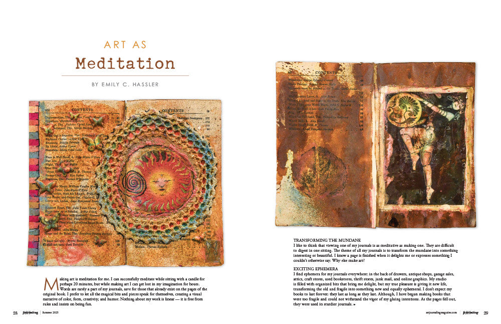 Art Journaling Summer 2025