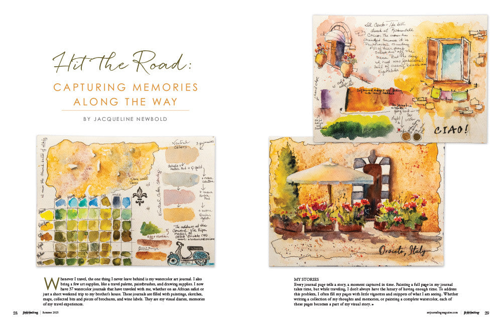 Art Journaling Summer 2025
