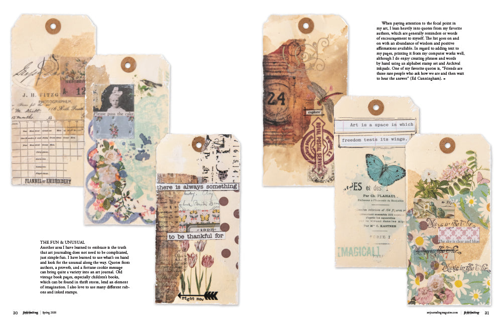 Art Journaling Spring 2026 – New
