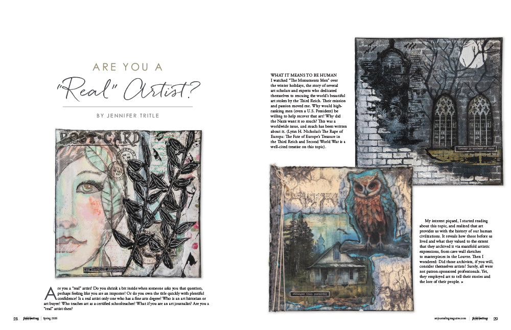 Art Journaling Spring 2026 – New