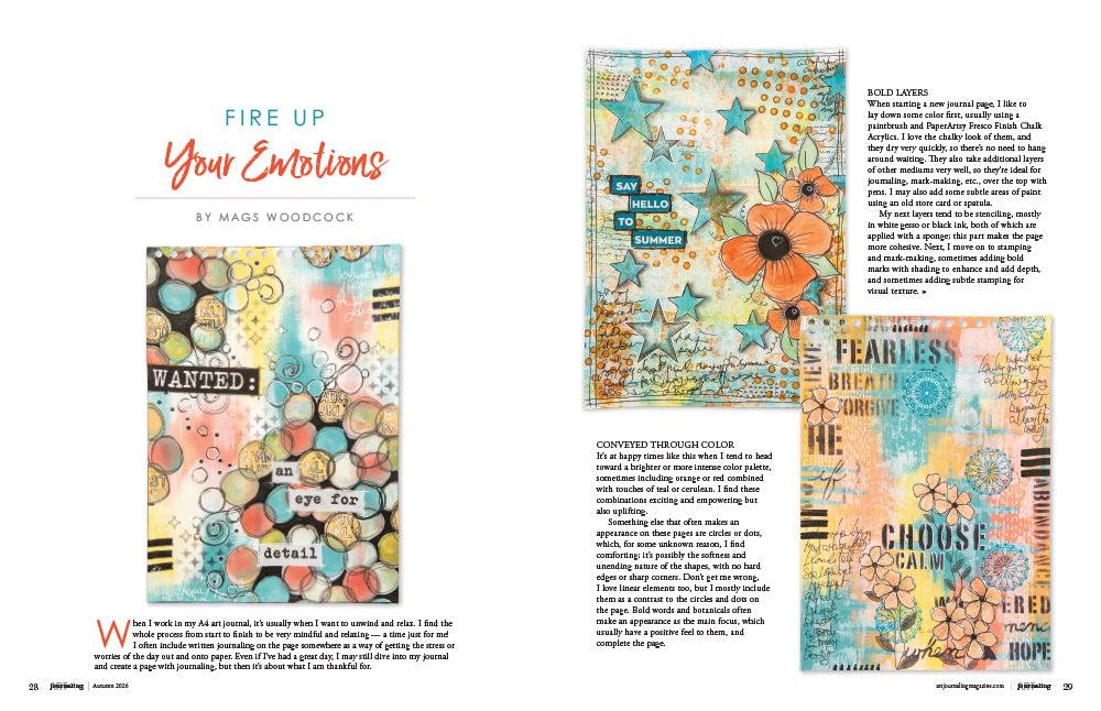 Art Journaling Autumn 2026 – Coming October 1st