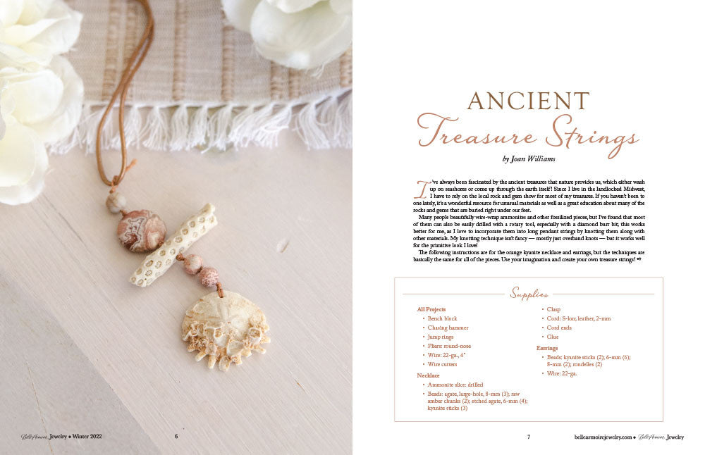Belle Armoire Jewelry Winter 2022 Instant Download