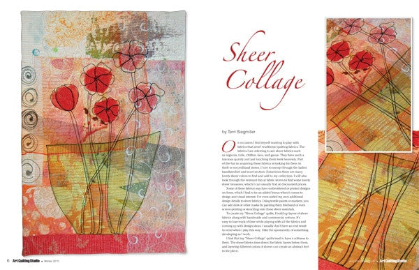 Art Quilting Studio Subscription Offer