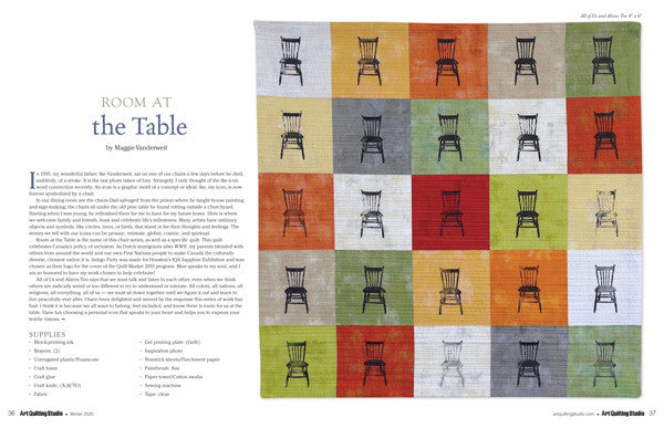Art Quilting Studio Winter 2020