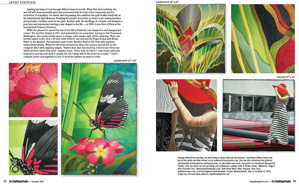 Art Quilting Studio Summer 2021