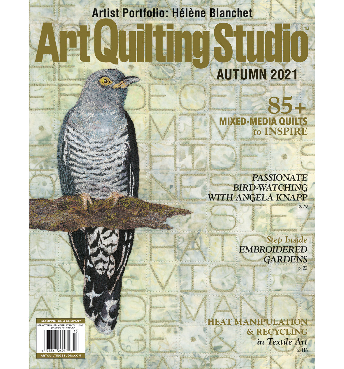 Art Quilting Studio Autumn 2021