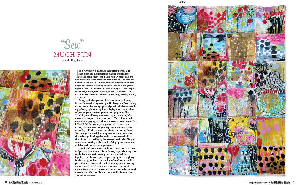 Art Quilting Studio Autumn 2021