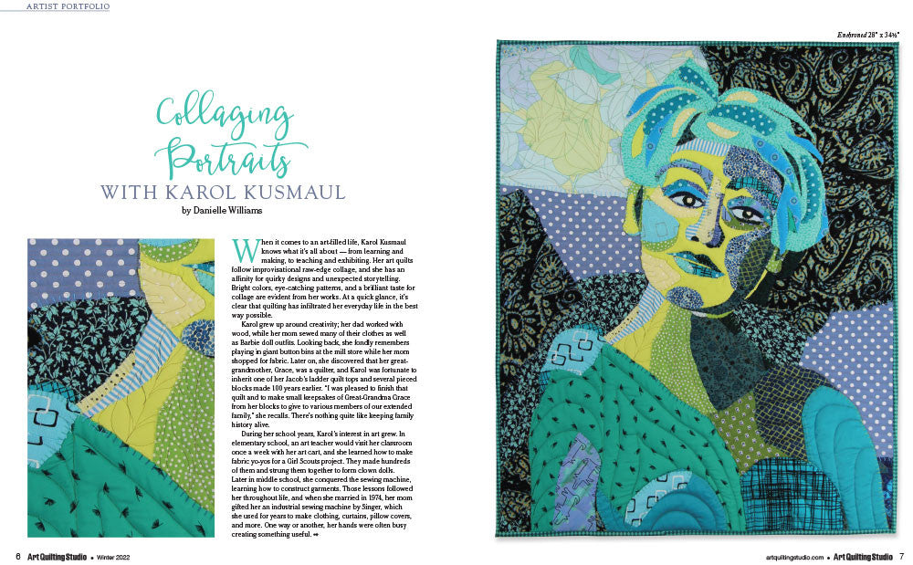 Art Quilting Studio Winter 2022