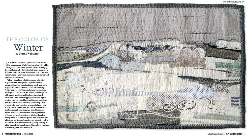 Art Quilting Studio Winter 2022
