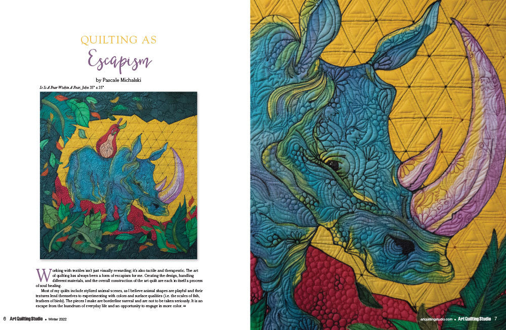 Art Quilting Studio Winter 2022