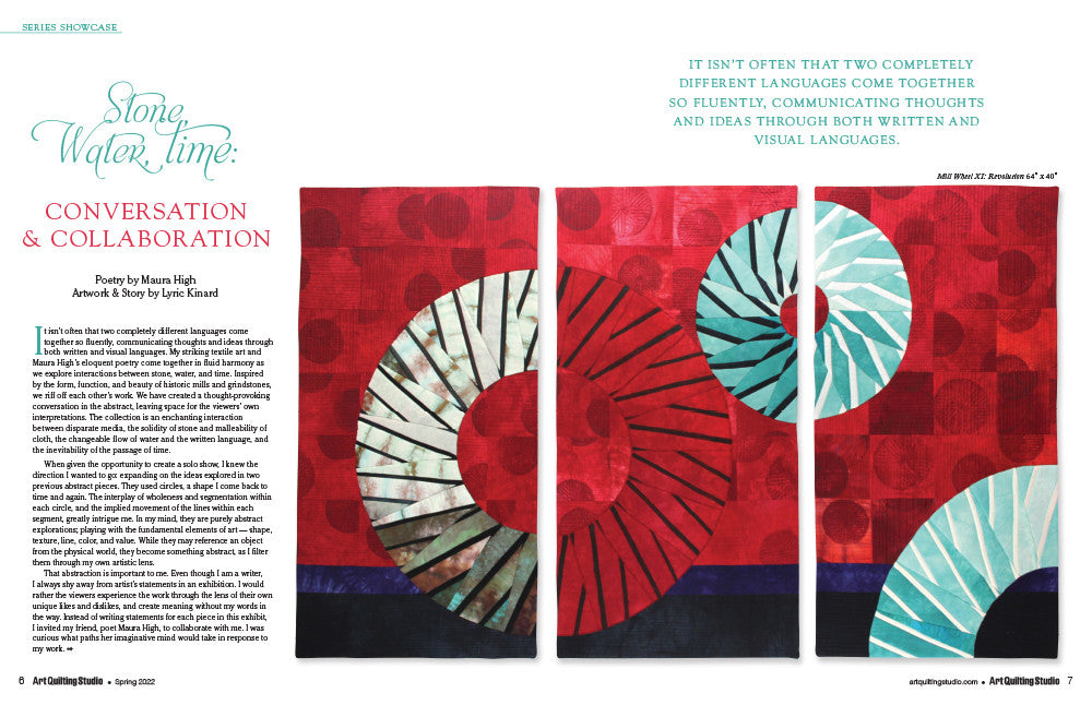 Art Quilting Studio Spring 2022