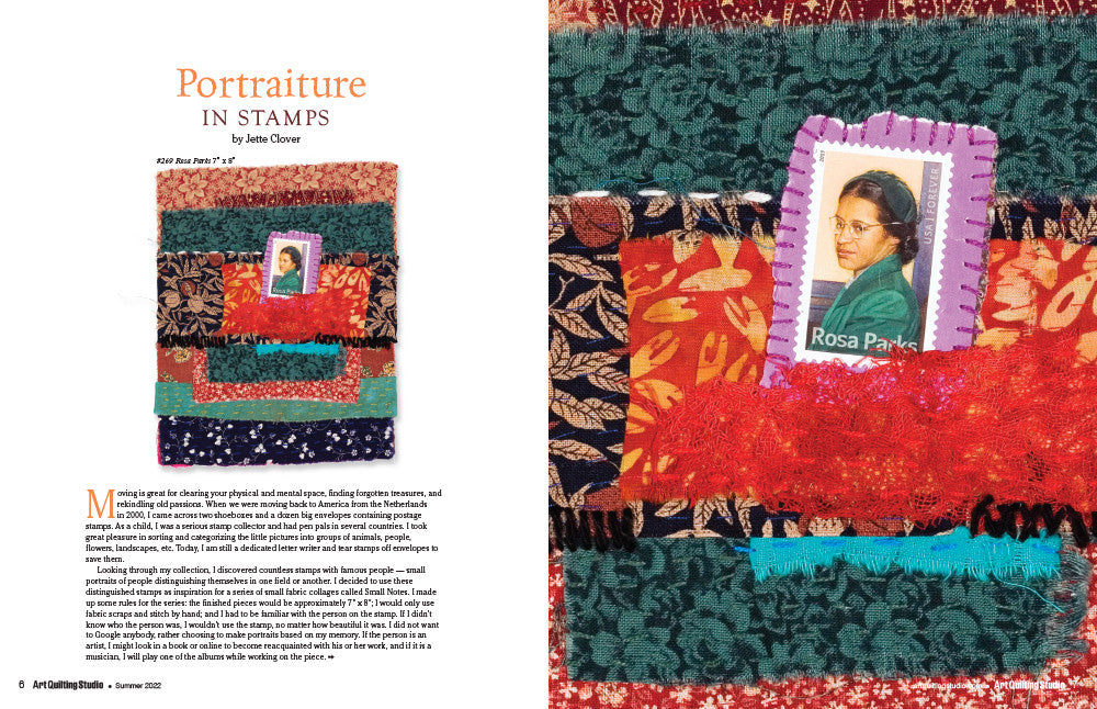 Art Quilting Studio Summer 2022