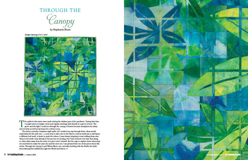 Art Quilting Studio Autumn 2022