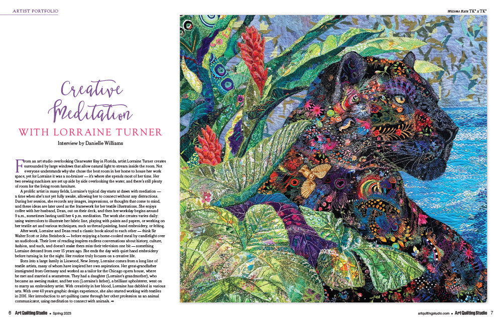 Art Quilting Studio Spring 2023