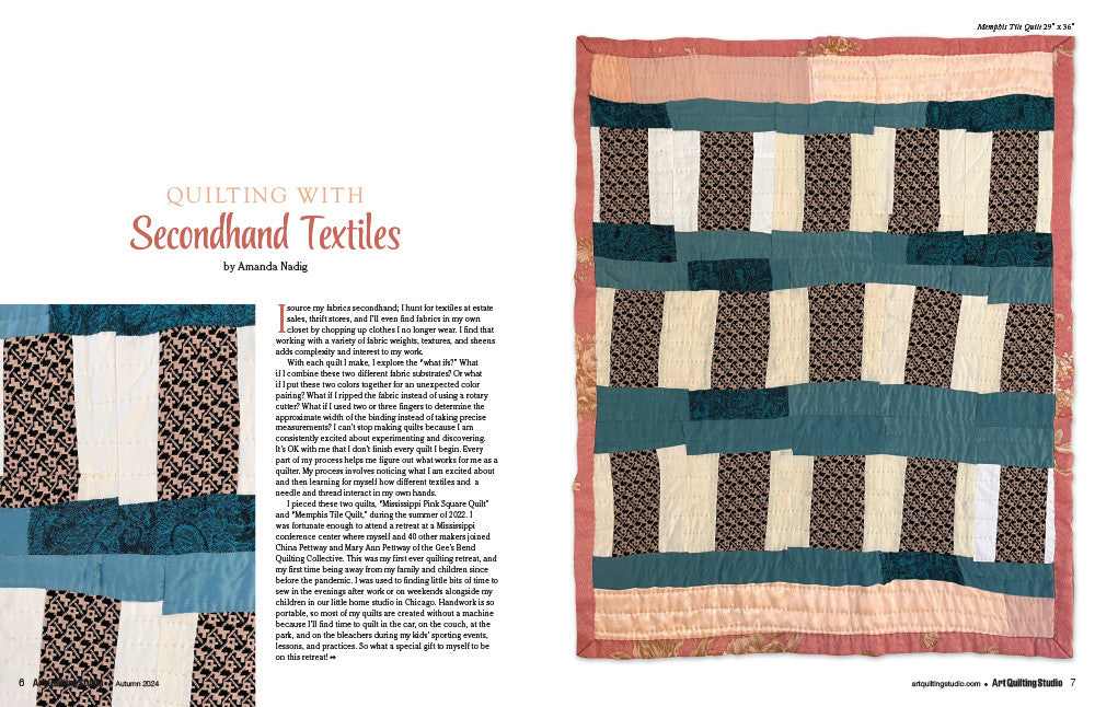 Art Quilting Studio Autumn 2024