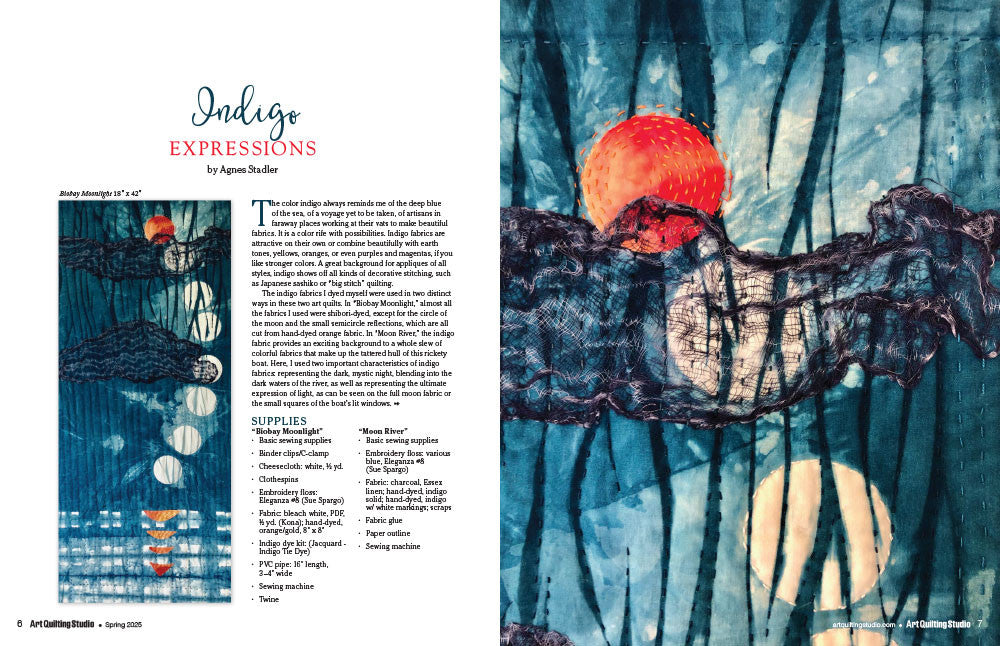 Art Quilting Studio Spring 2025