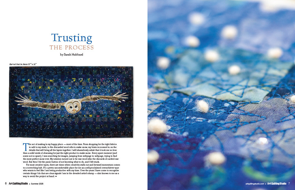 Art Quilting Studio Summer 2025