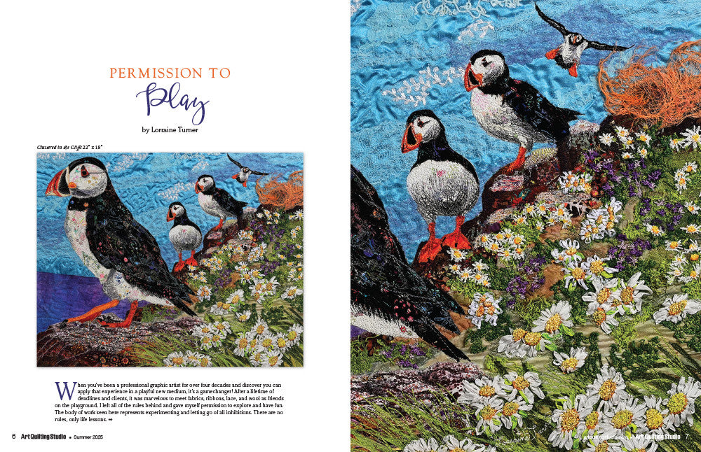 Art Quilting Studio Summer 2025 Instant Download