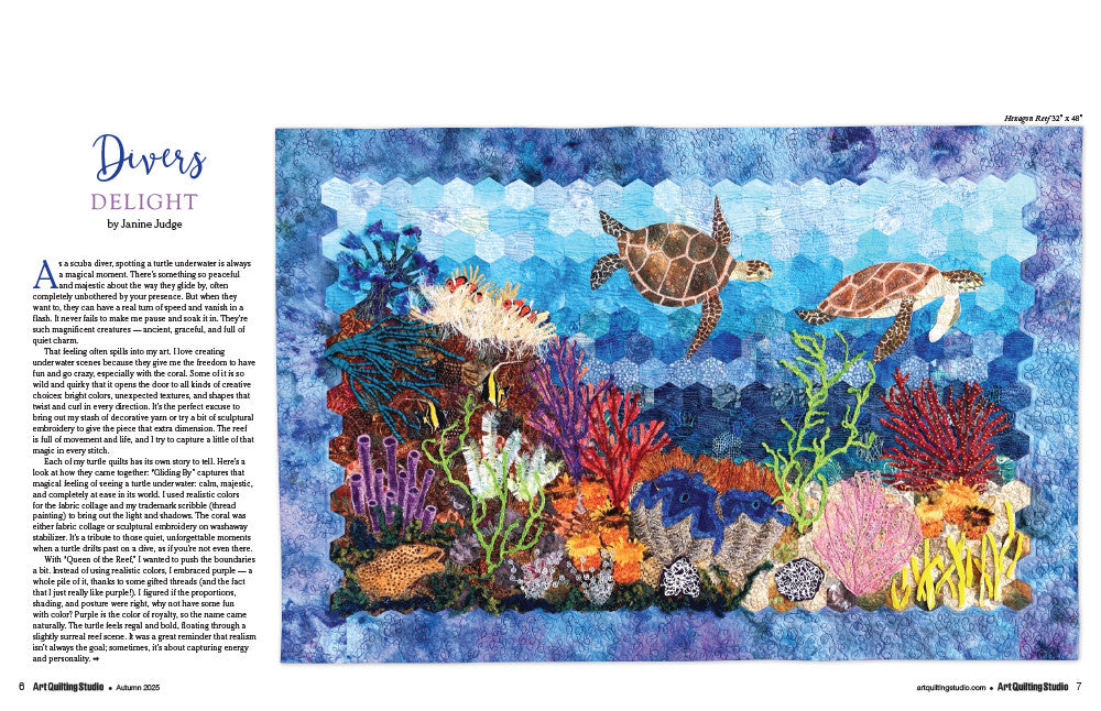 Art Quilting Studio Autumn 2025 Instant Download