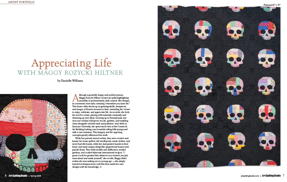 Art Quilting Studio Spring 2026 Pre-Order