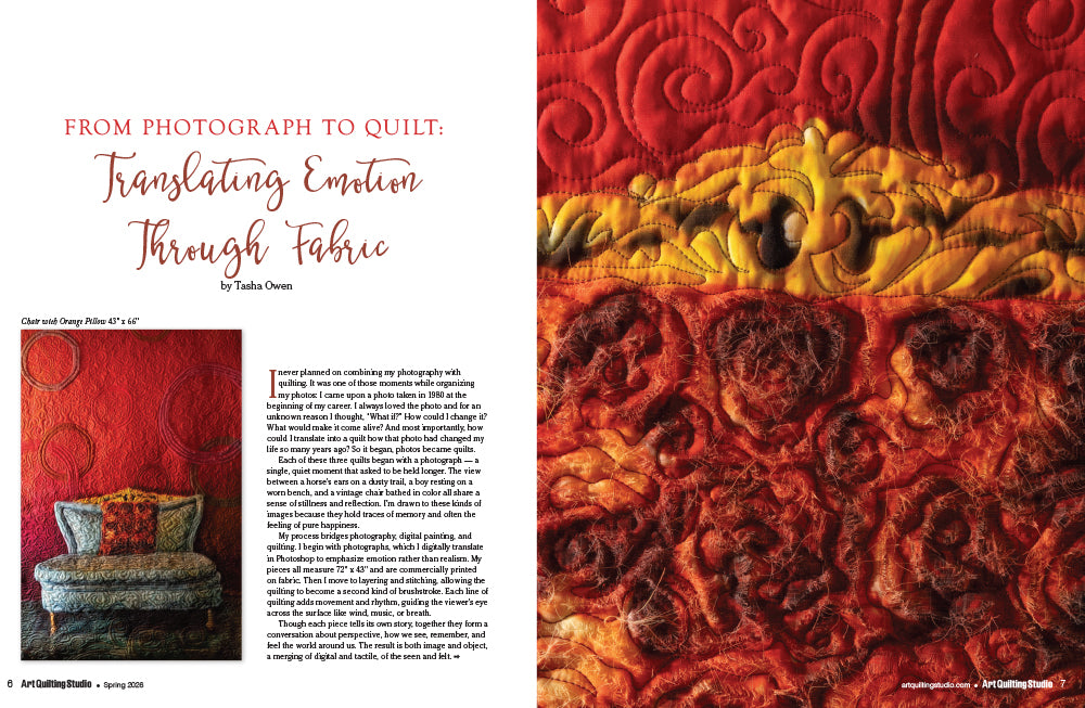 Art Quilting Studio Spring 2026 Pre-Order