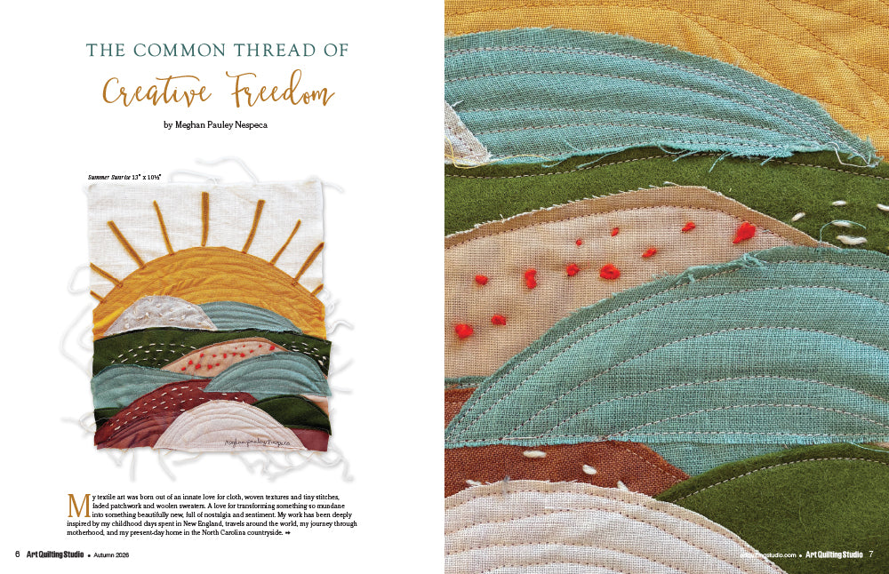 Art Quilting Studio Autumn 2026 Pre-Order