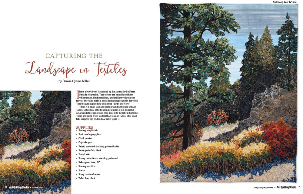 Art Quilting Studio Winter 2027 – Coming December 1st