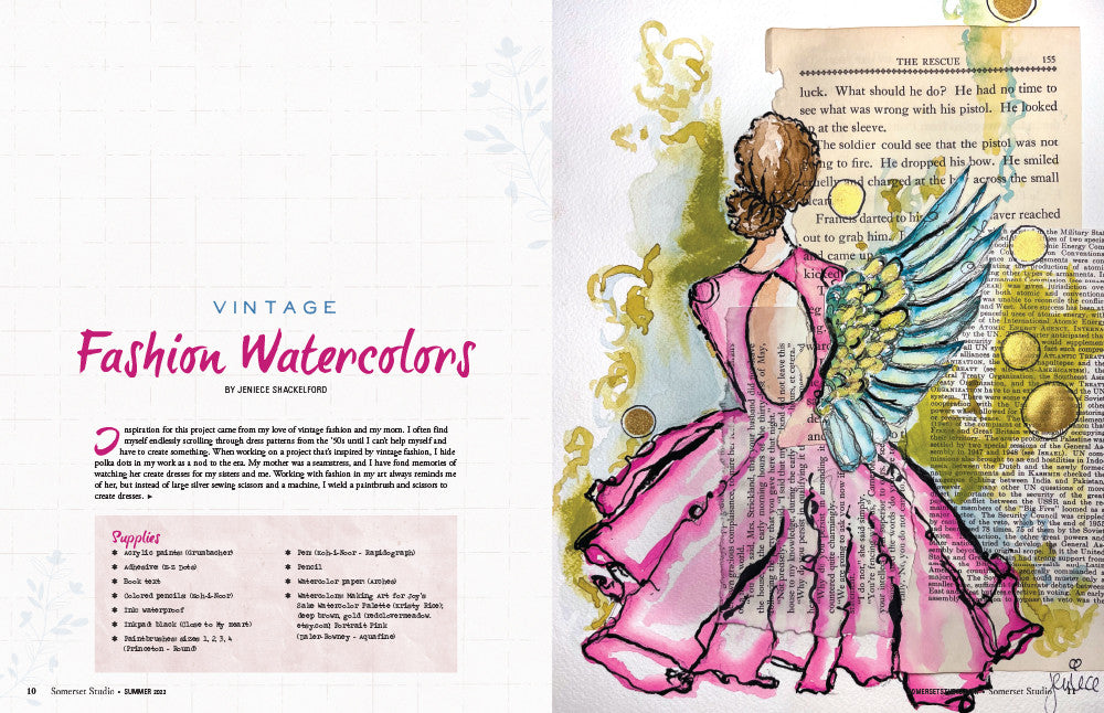 Somerset Studio Summer 2023 Instant Download