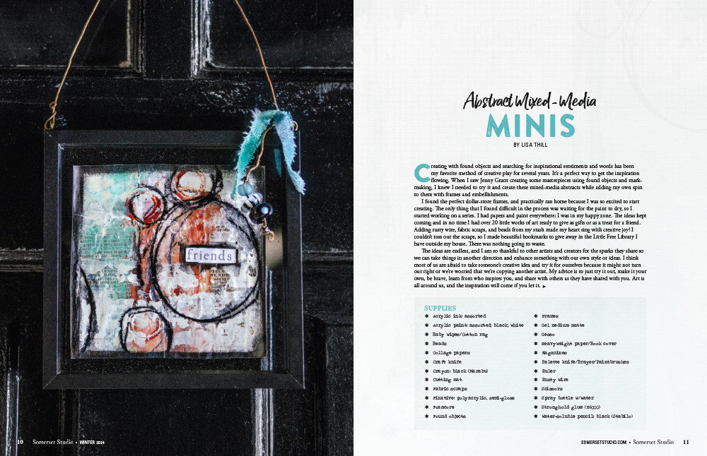 Somerset Studio Winter 2024 Instant Download
