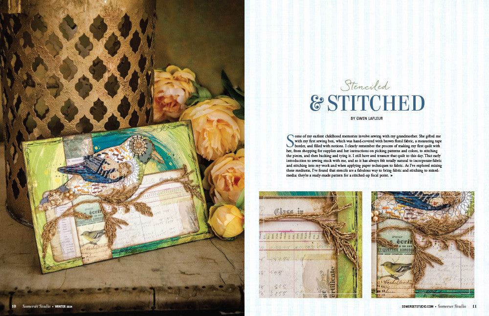 Somerset Studio Winter 2024 Instant Download