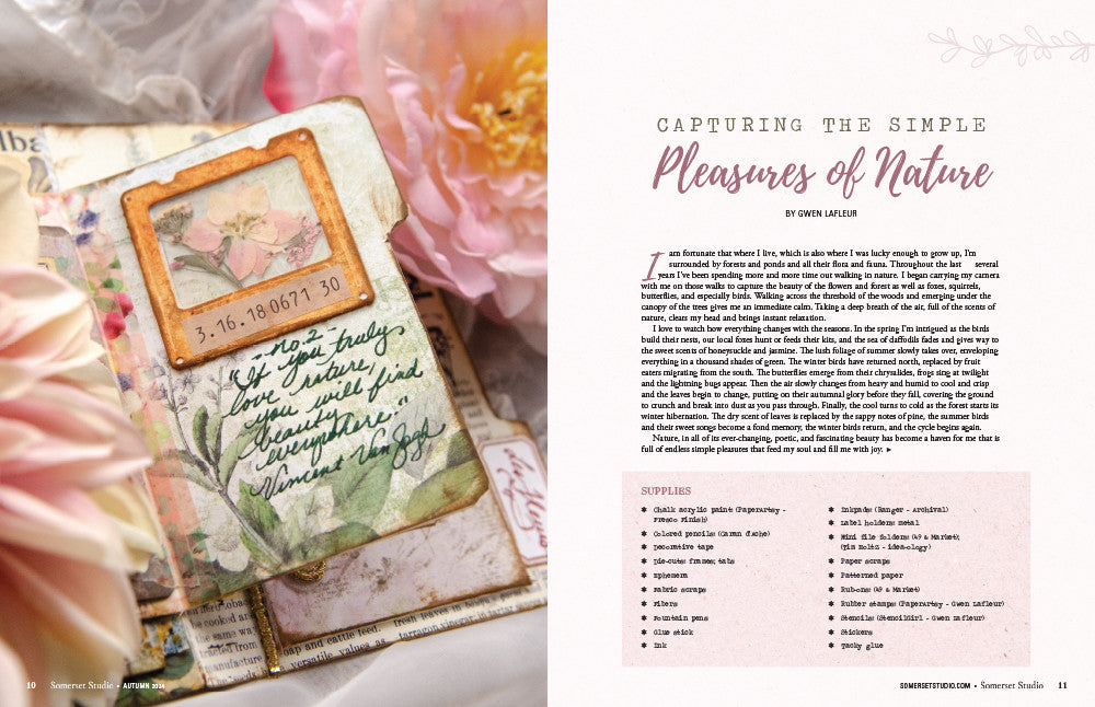 Somerset Studio Autumn 2024 Instant Download