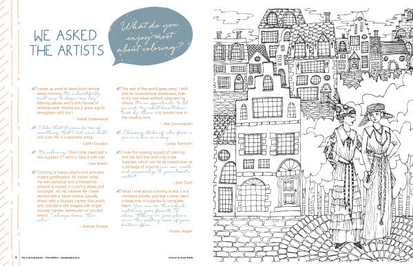 The Coloring Studio Premier Issue Instant Download