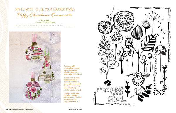 The Coloring Studio Winter 2017 Instant Download