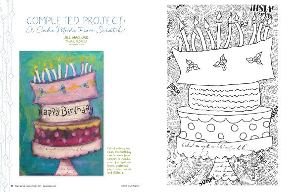 The Coloring Studio Winter 2017 Instant Download