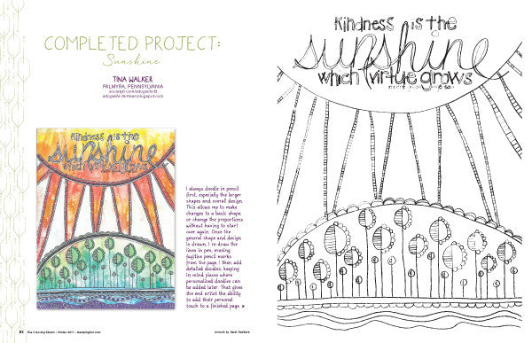 The Coloring Studio Winter 2017 Instant Download