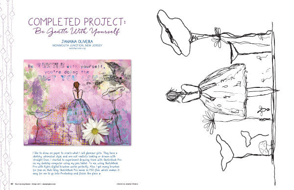 The Coloring Studio Winter 2017 Instant Download